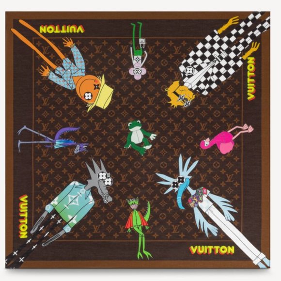 SOLD Louis Vuitton Friends Mask/Bandana - Picture 8 of 11